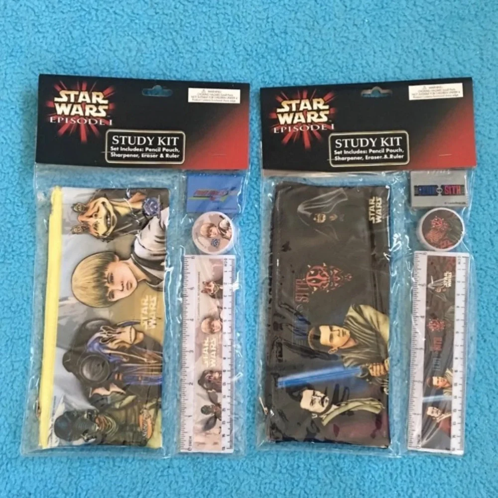 Vintage Star Wars Episode I Study Kit Set
